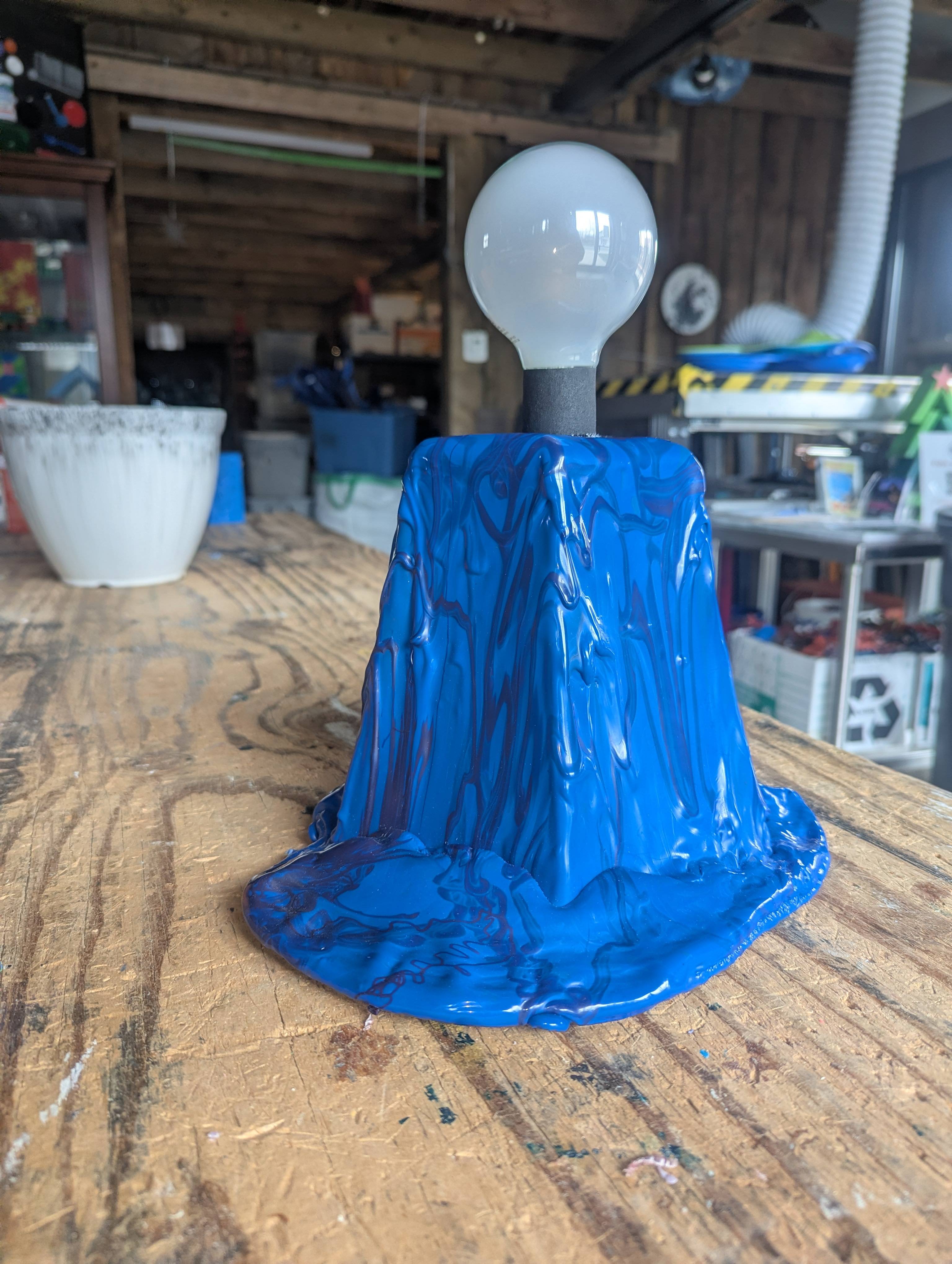 Redesign Upcycled Plastic Lamps • Breck Create • Breckenridge