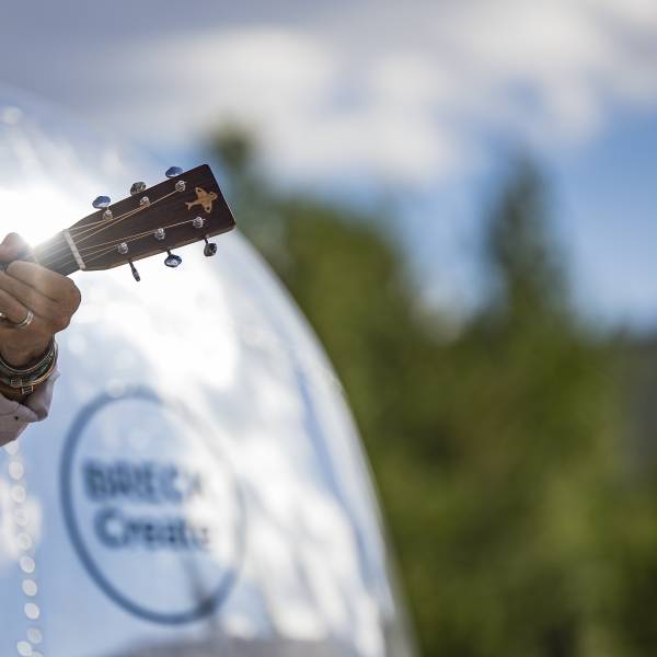 Join Breck Create for the AirStage Summer Aprés series, a weekly free concert on the Ridge Street Arts Square
