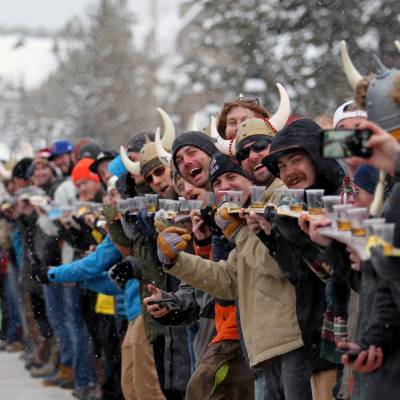 Ullr Fest: Create Your Own Upcycled Shot Ski