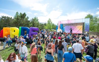 Pride Party on the Lawn