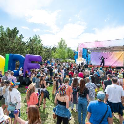 Pride Party on the Lawn