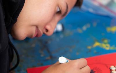 Free Craft: Abstract Glasses