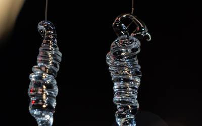Glass Blown Icicles