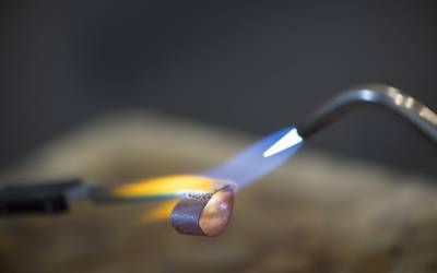 Beginner Metalsmithing: Silversmithing: Bezel Setting Rings (2-Part workshop)