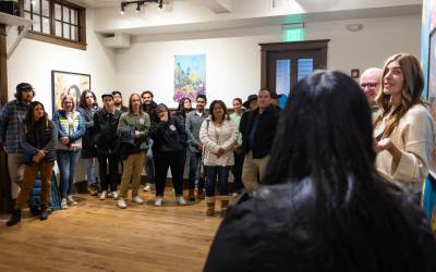 Santos y Simbolismo: Exhibition Reception + Artist Talks