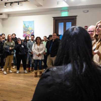 Santos y Simbolismo: Exhibition Reception + Artist Talks