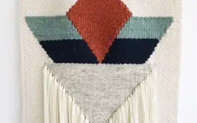 Modern Geometric Weaving: Beginner Wall Tapestry Workshop