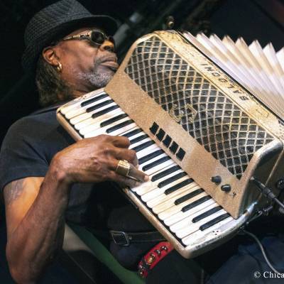 CJ Chenier performs at the Riverwalk Center on March 1st
