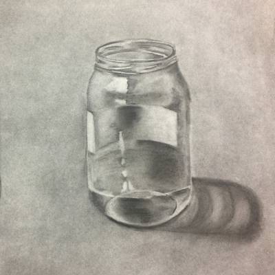 drawing of jars