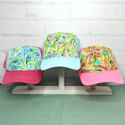 Trucker Hat + Sticker Design