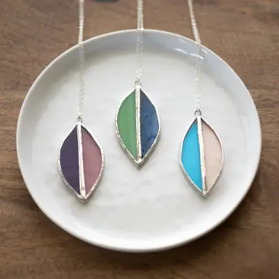 Stained Glass Jewelry Set