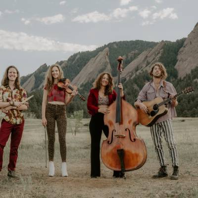 The Sweet Lillies are a bluegrass band performing live at the Riverwalk Center in Breckenridge on December 29th